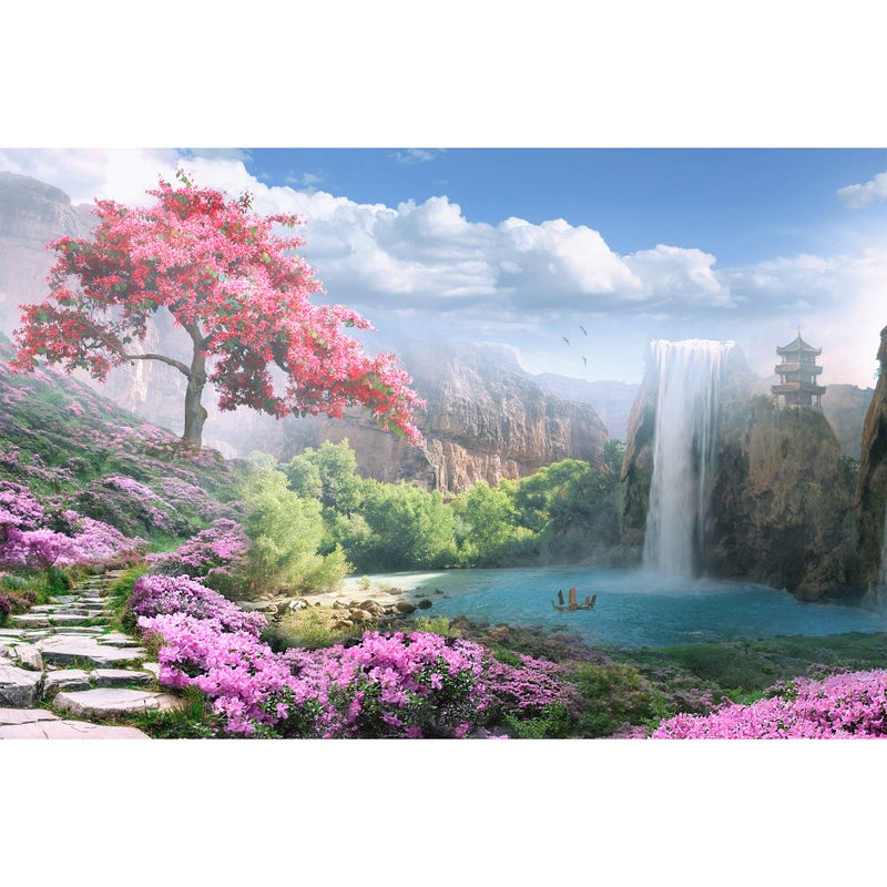 Tektalk 1000 Pieces Jigsaw Puzzles for Teens & Adults (Otherworldly Land of Peace) - Image 1